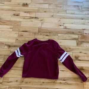 long sleeved crop top